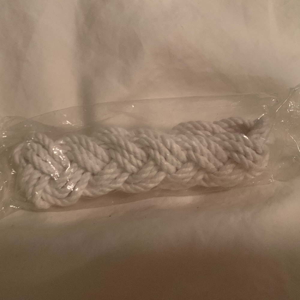 Summer White Rope Shark Bracelet